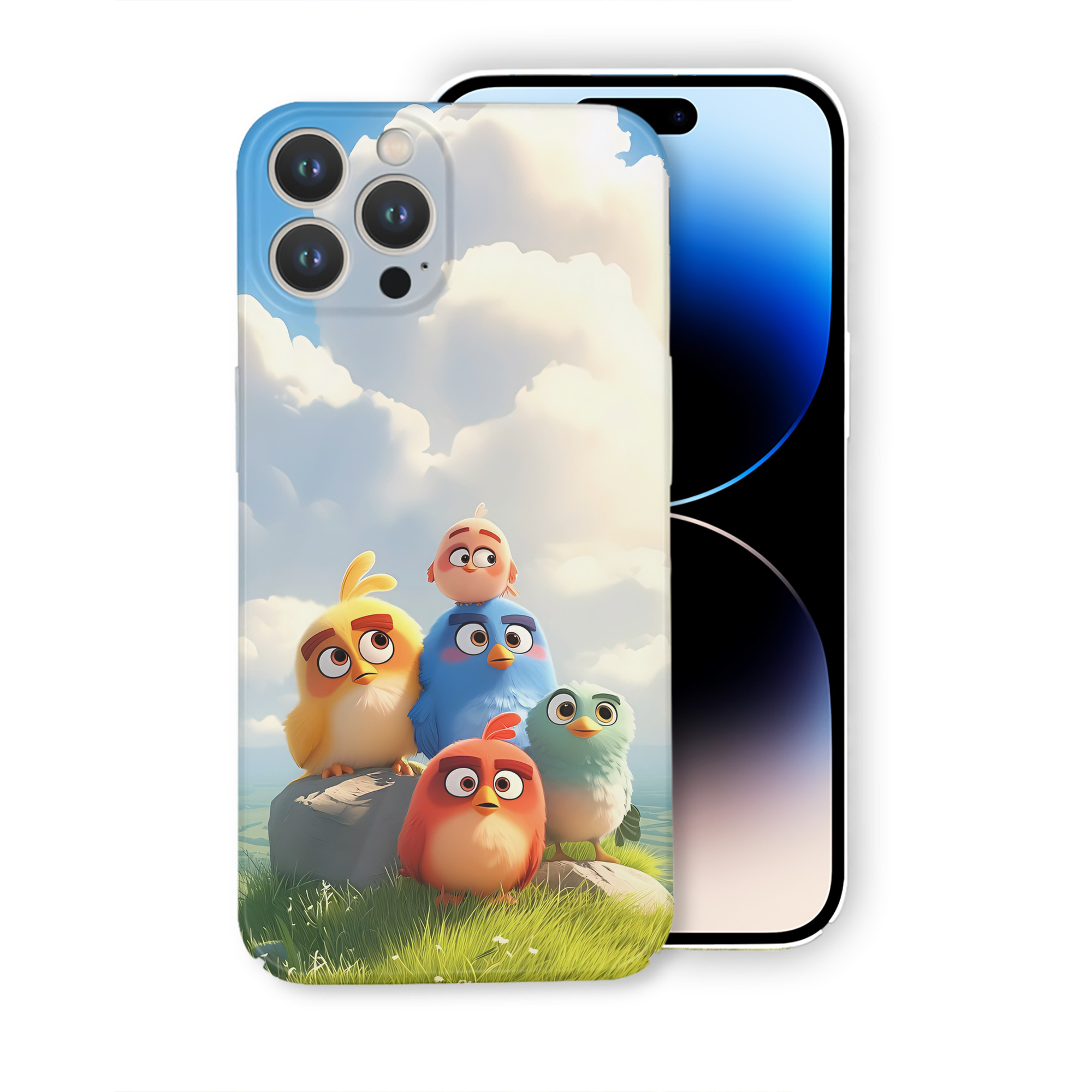（画像用） Angry Birds アングリーバード 【iPhone 14シリーズ対応】ハードケース